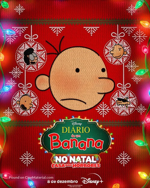 Diary of a Wimpy Kid Christmas: Cabin Fever - Brazilian Movie Poster