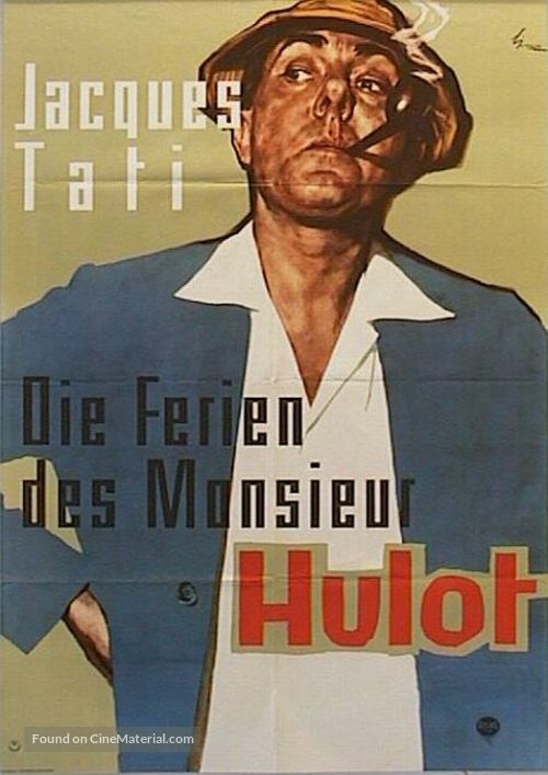 Les vacances de Monsieur Hulot - German Movie Poster