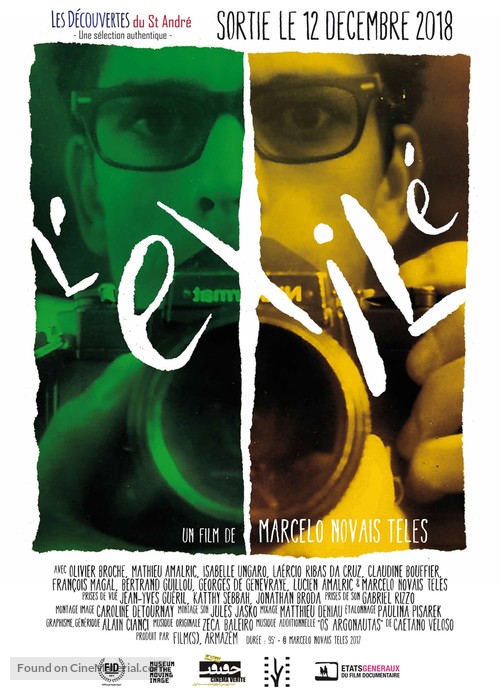 L&#039;exil&eacute; - French Movie Poster