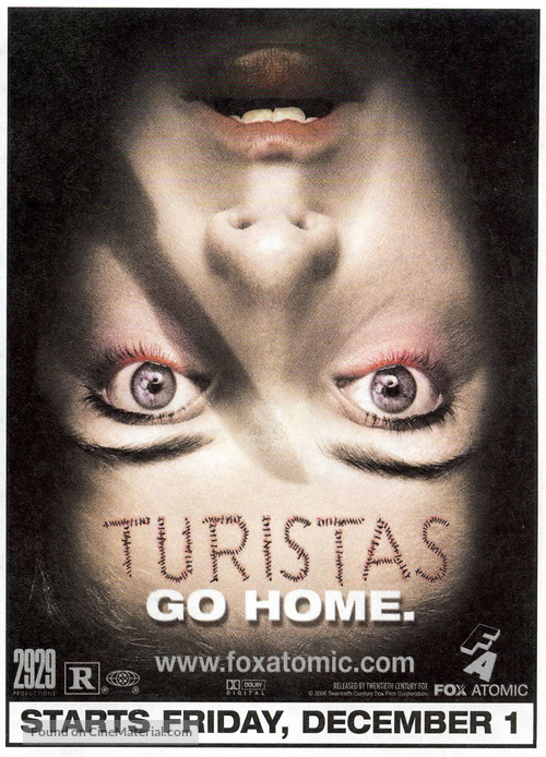 Turistas - Movie Poster