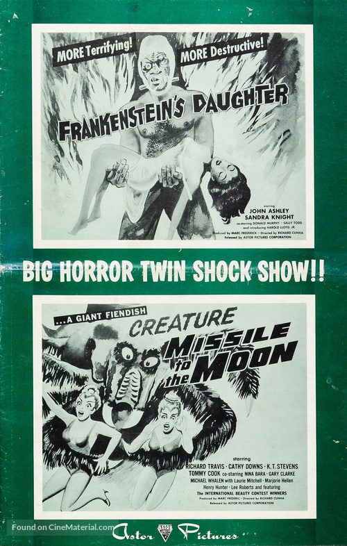 Frankenstein&#039;s Daughter - poster