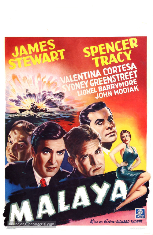 Malaya - Belgian Movie Poster