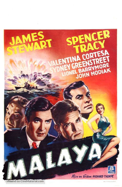 Malaya - Belgian Movie Poster