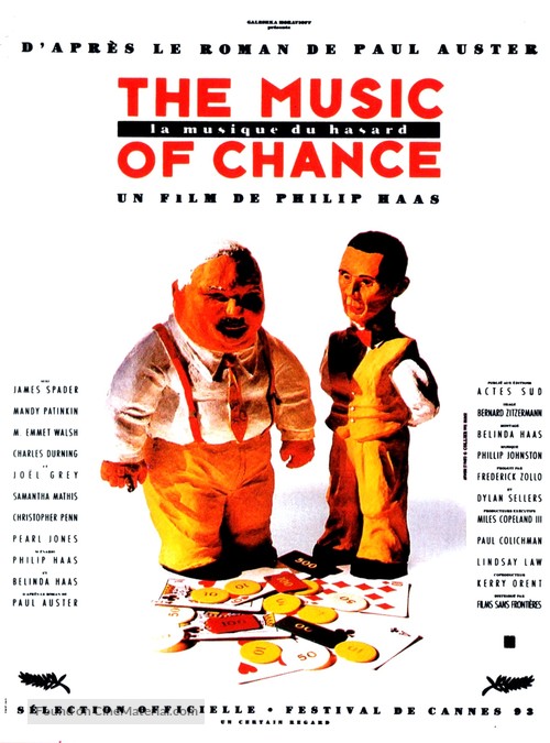 The Music of Chance - French Movie Poster