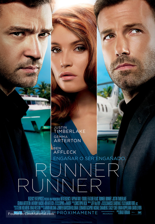 Runner, Runner - Spanish Movie Poster