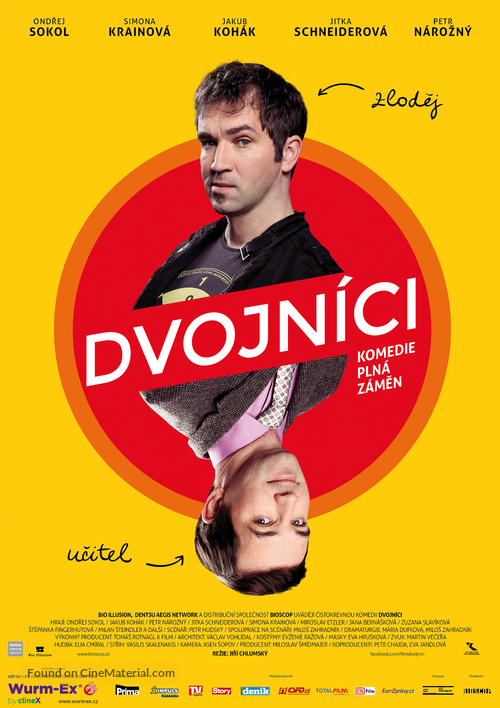 Dvojn&iacute;ci - Czech Movie Poster