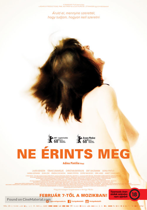 Touch Me Not - Hungarian Movie Poster
