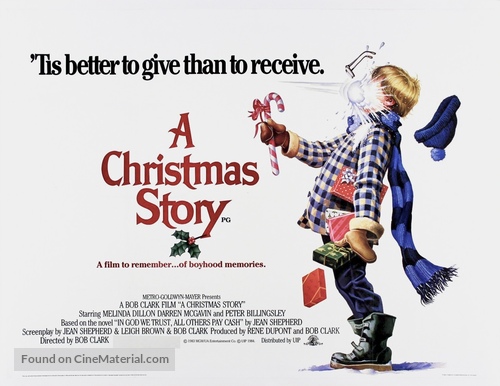 A Christmas Story - British Movie Poster