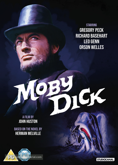 Moby Dick - British DVD movie cover