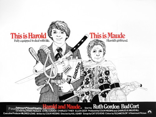 Harold and Maude - British Movie Poster