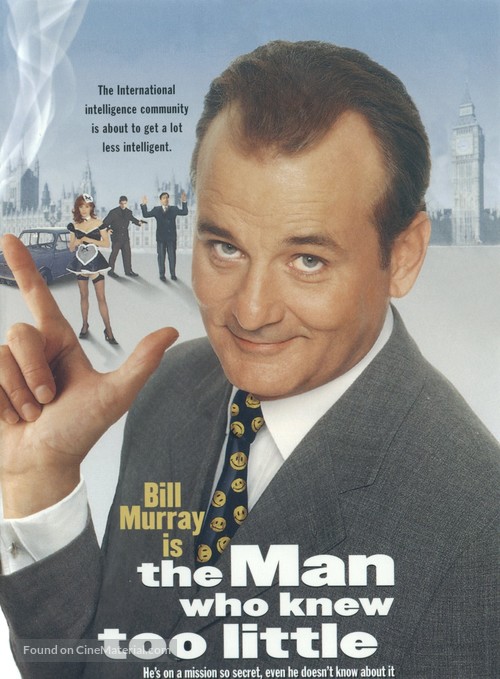 The Man Who Knew Too Little - DVD movie cover