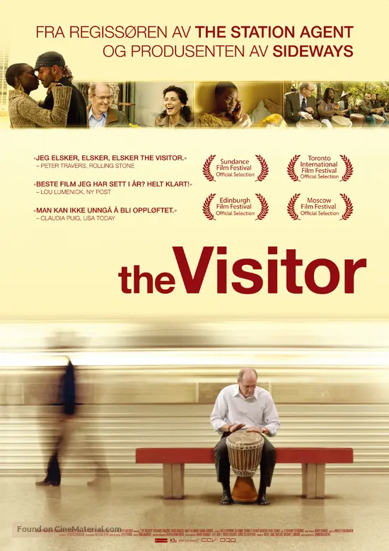 The Visitor 2007 Norwegian Movie Poster