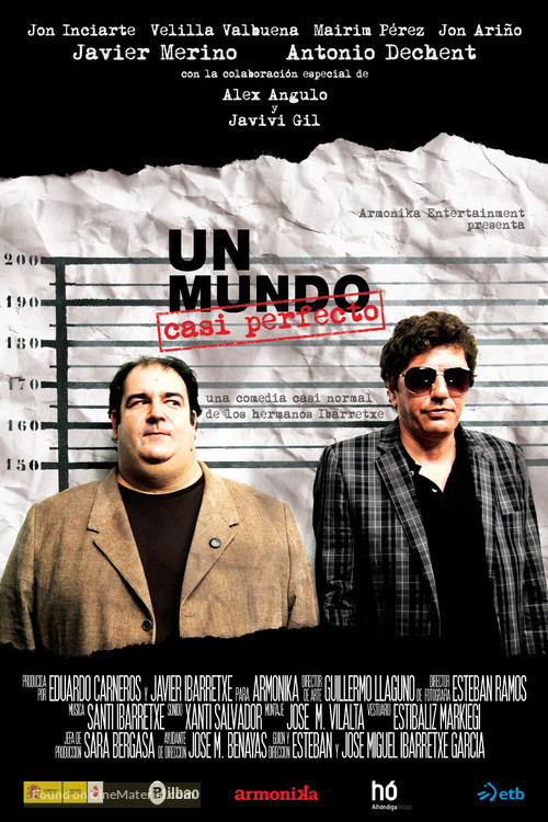 Un mundo casi perfecto - Spanish Movie Poster
