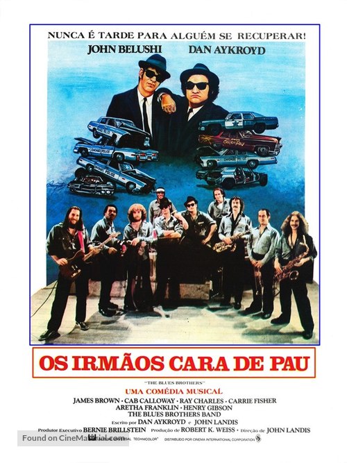 The Blues Brothers - Brazilian Movie Poster