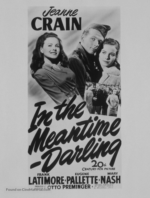 In the Meantime, Darling - Movie Poster