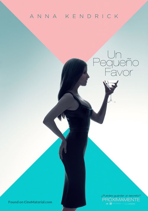 A Simple Favor - Spanish Movie Poster
