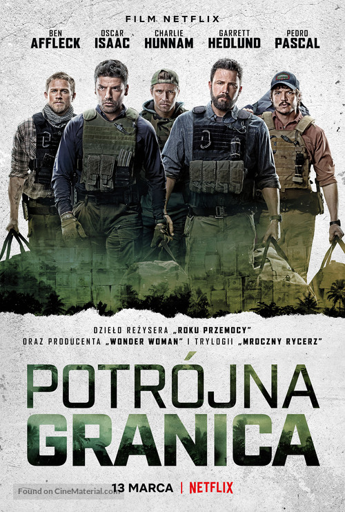 Triple Frontier - Polish Movie Poster