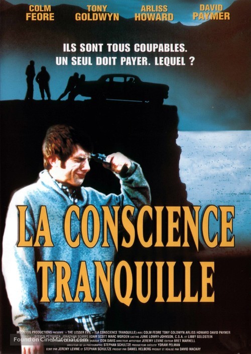 The Lesser Evil - French DVD movie cover
