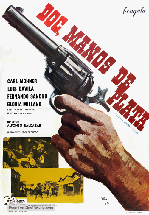 Uomo dalla pistola d&#039;oro, L&#039; - Spanish Movie Poster