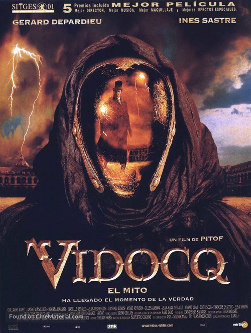 Vidocq - Spanish Movie Poster