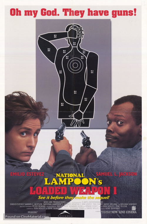 Loaded Weapon - Canadian Movie Poster