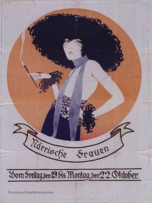Foolish Wives - Austrian Movie Poster