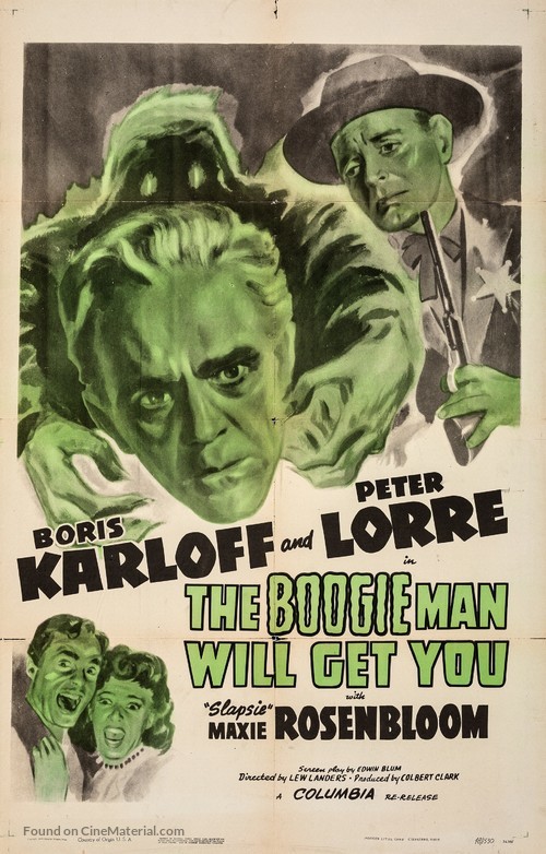 The Boogie Man Will Get You - Movie Poster