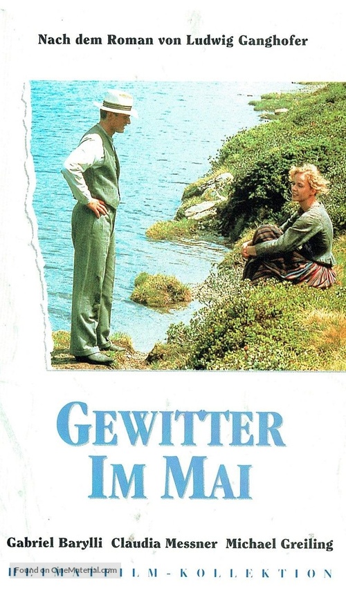 Gewitter im Mai - German VHS movie cover