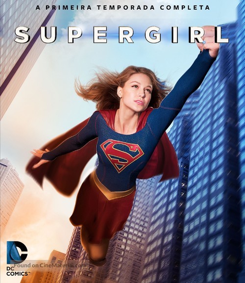 &quot;Supergirl&quot; - Brazilian Blu-Ray movie cover