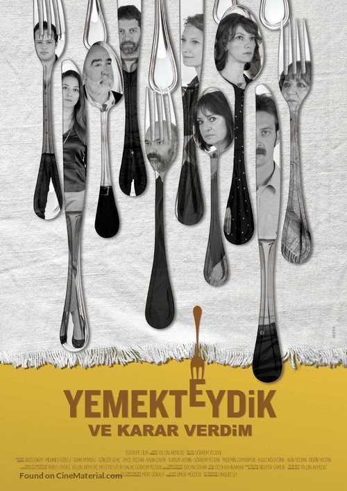 We Were Dining and I Decided - Turkish Movie Poster