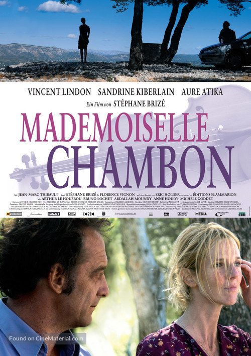 Mademoiselle Chambon - German Movie Poster