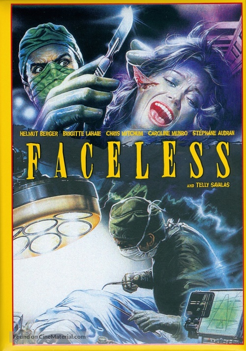 Faceless - German Blu-Ray movie cover