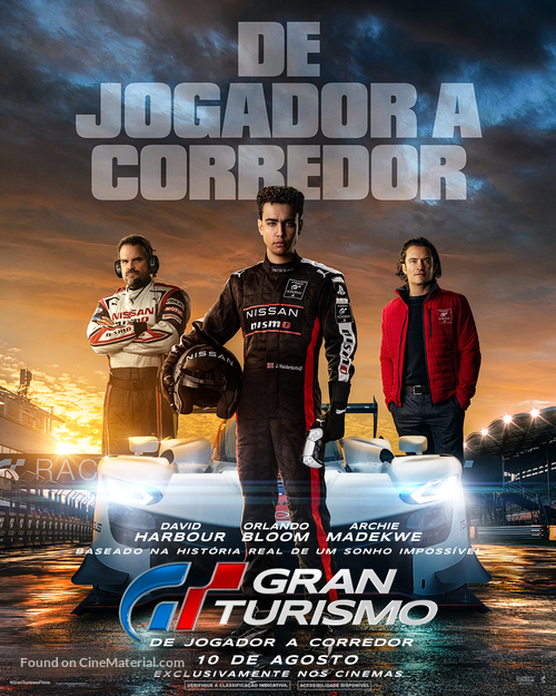 Gran Turismo - Brazilian Movie Poster