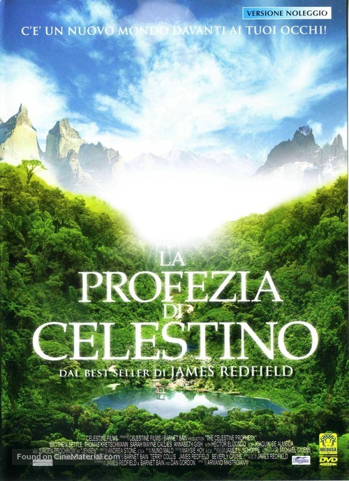 The Celestine Prophecy - Italian DVD movie cover