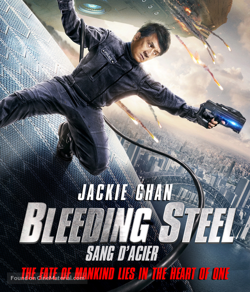 Bleeding Steel - Canadian Blu-Ray movie cover
