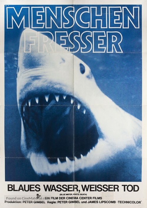 Blue Water, White Death - German Movie Poster