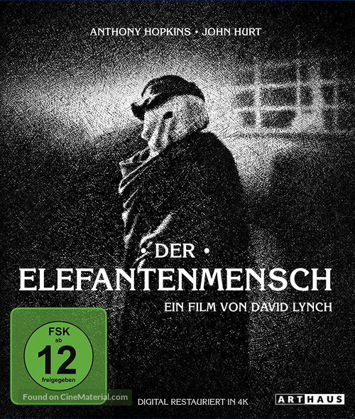 The Elephant Man - German Movie Cover