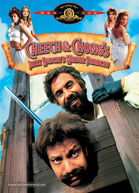 Cheech &amp; Chong&#039;s The Corsican Brothers - German DVD movie cover