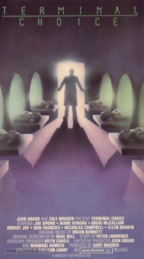 Terminal Choice - VHS movie cover