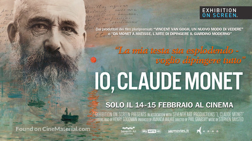 I, Claude Monet - Italian Movie Poster