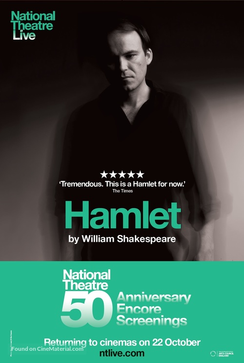 National Theatre Live: Hamlet - British Movie Poster