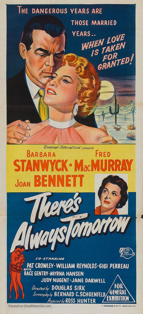 There&#039;s Always Tomorrow - Australian Movie Poster