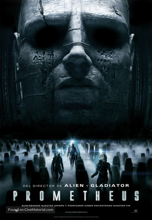 Prometheus - Spanish Movie Poster
