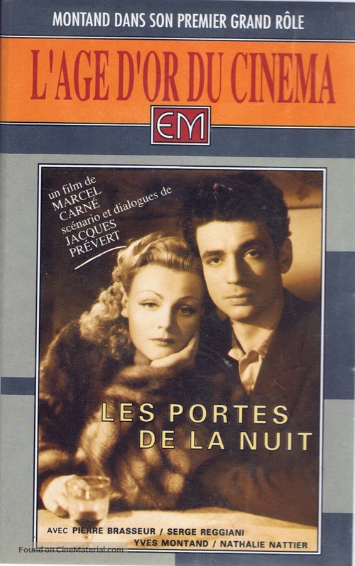 Portes de la nuit, Les - French VHS movie cover