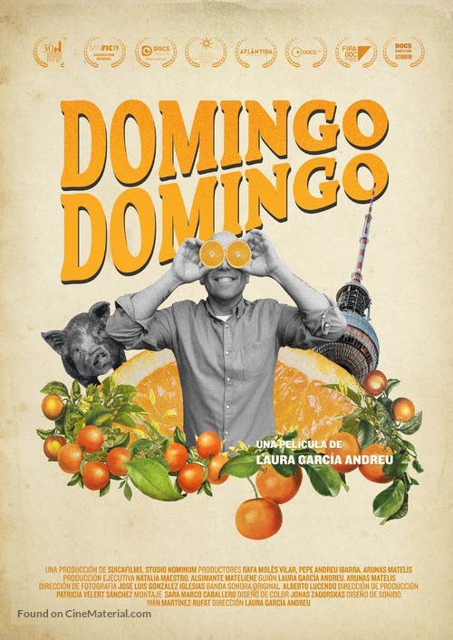 Domingo Domingo - Spanish Movie Poster