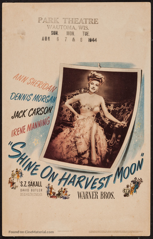 Shine on Harvest Moon - Movie Poster