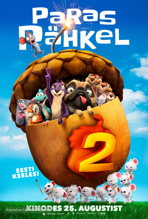 The Nut Job 2 - Estonian Movie Poster