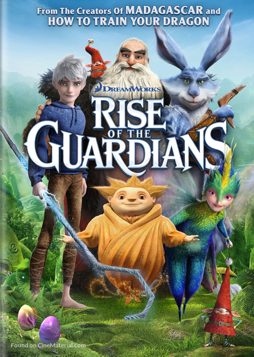 Rise of the Guardians - DVD movie cover