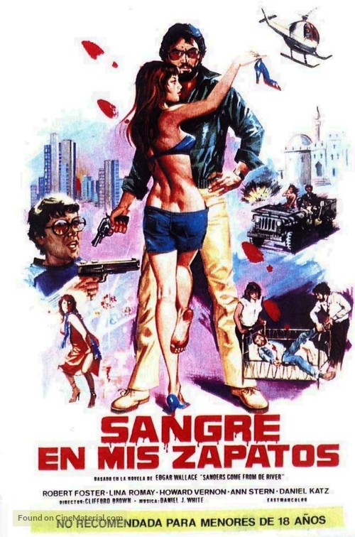 Sangre en mis zapatos - Spanish Movie Poster