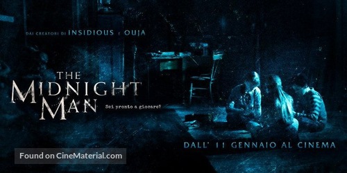 The Midnight Man - Italian Movie Poster